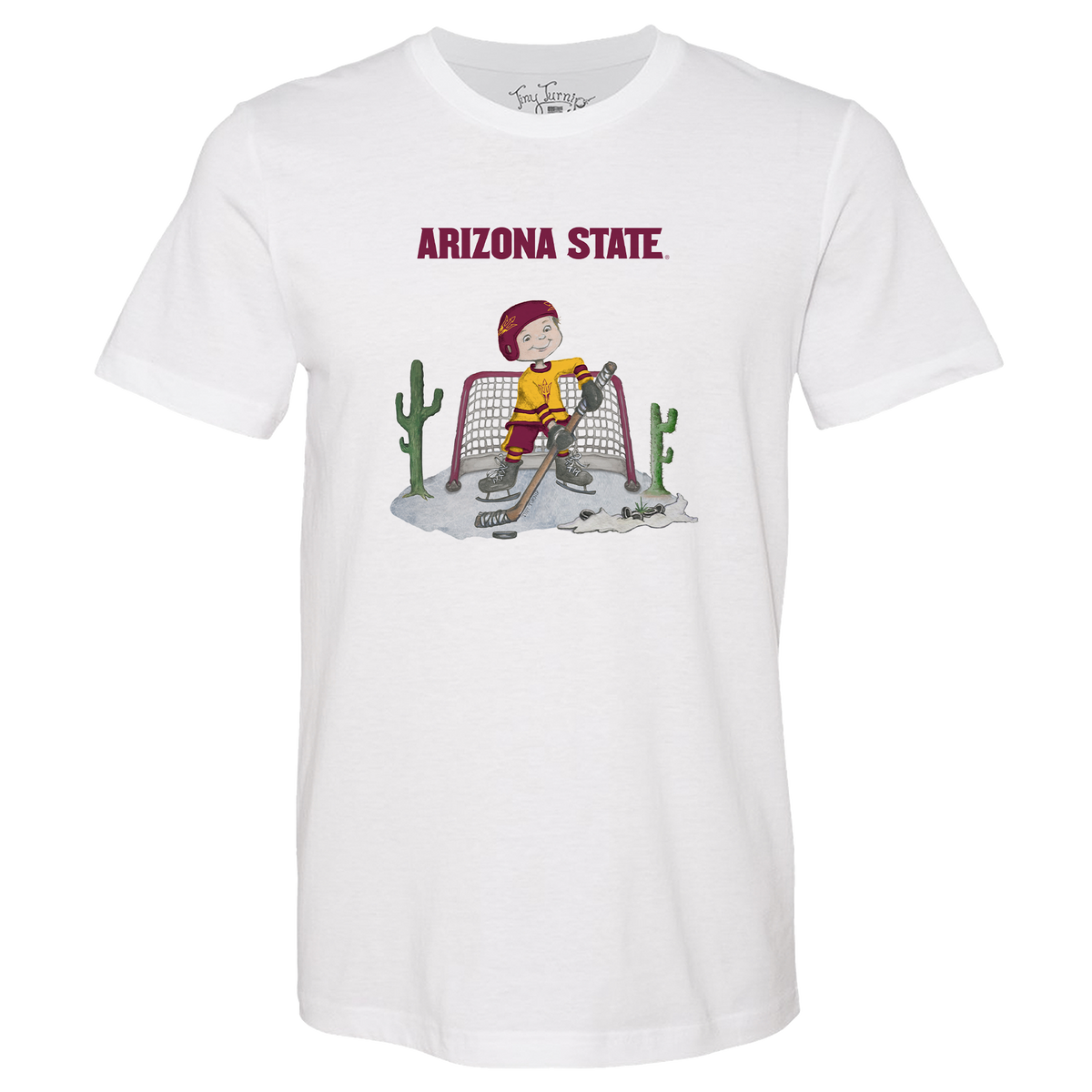 Arizona State Sun Devils Hockey George Unisex Tee Shirt