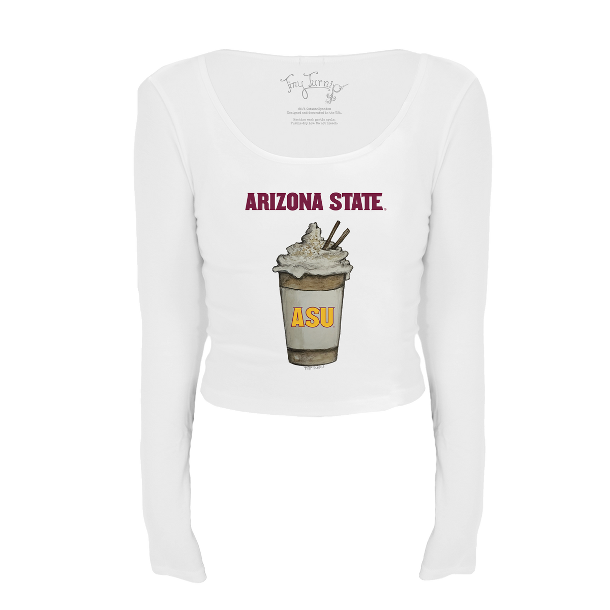 Arizona State Sun Devils Latte Women's Lucy Long Sleeve