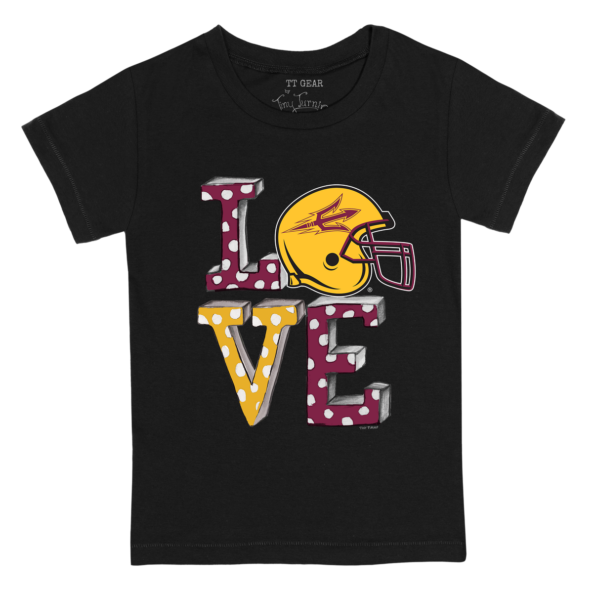 Arizona State Sun Devils Love Kid's Tee Shirt