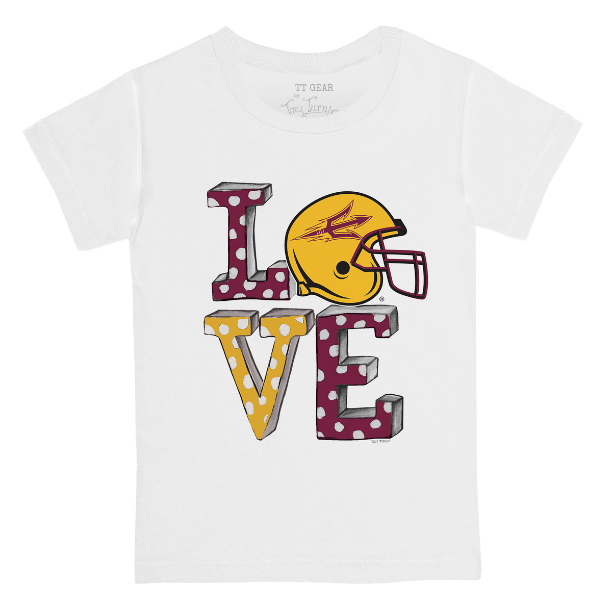 Arizona State Sun Devils Love Kid's Tee Shirt