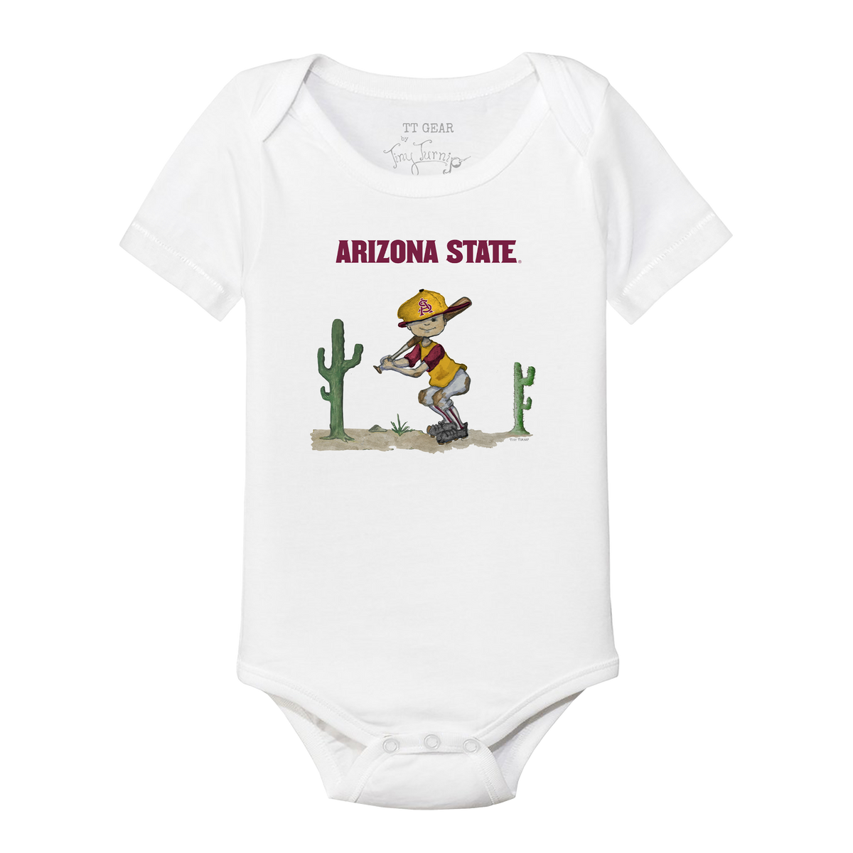 Arizona State Sun Devils Slugger Short Sleeve Snapper