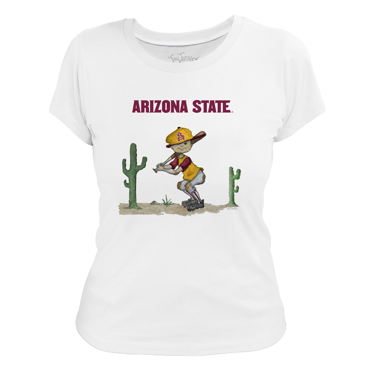 Arizona State Sun Devils Slugger Women's Tee Shirt