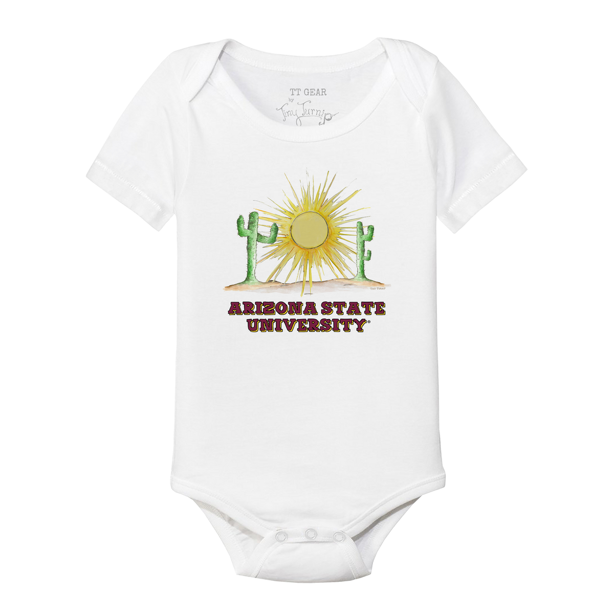 Arizona State Sun Devils Desert Short Sleeve Snapper