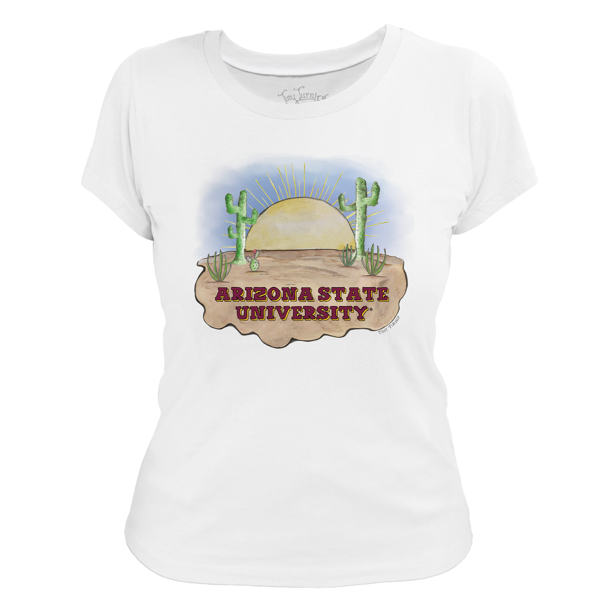 Arizona State Sun Devils Sunset Women's Tee Shirt