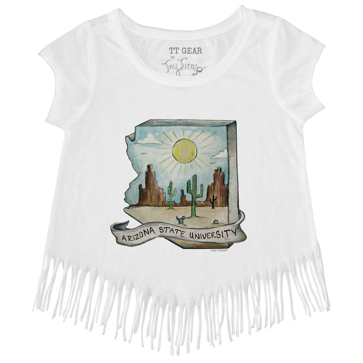 Arizona State Sun Devils State Fringe Tee
