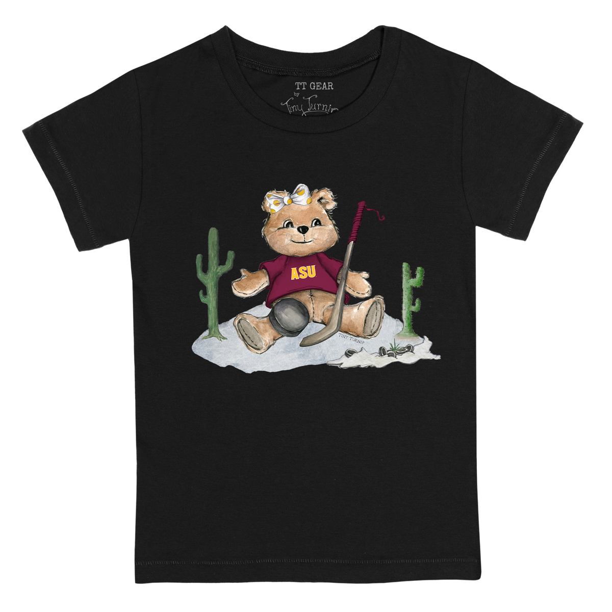 Arizona State Sun Devils Hockey Teddy Kid's Tee Shirt