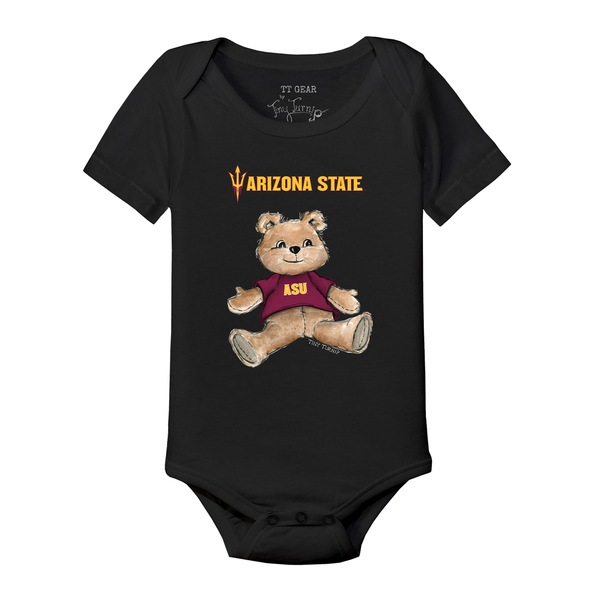 Arizona State Sun Devils Teddy Short Sleeve Snapper