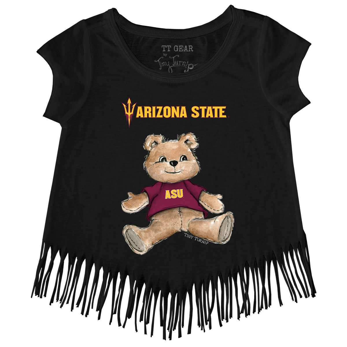 Arizona State Sun Devils Teddy Fringe Tee