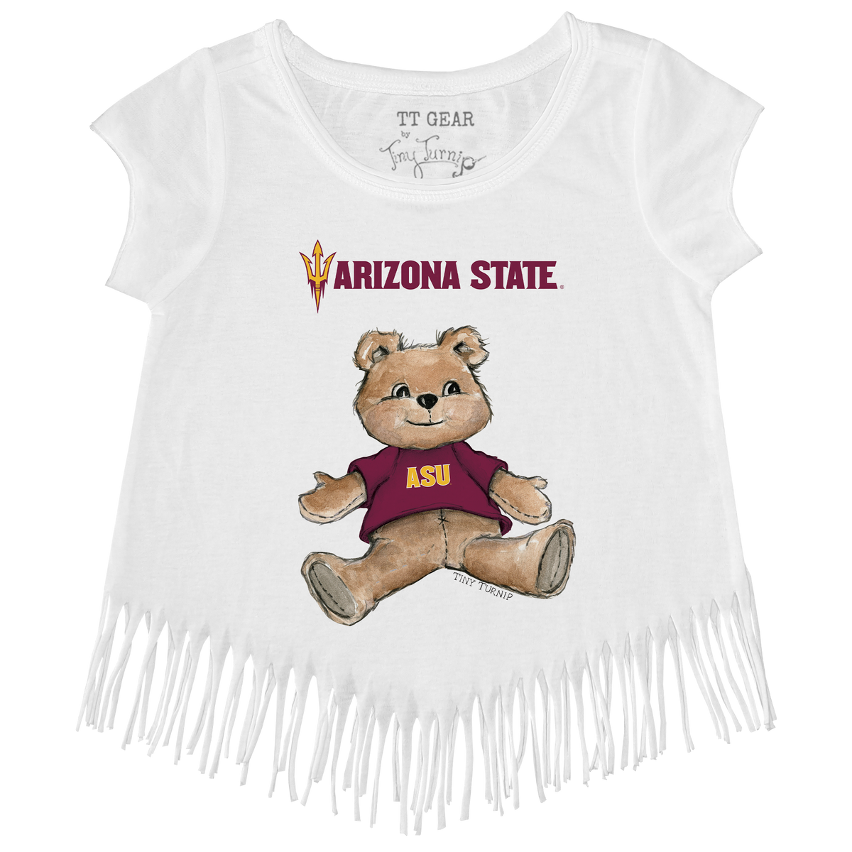 Arizona State Sun Devils Teddy Fringe Tee
