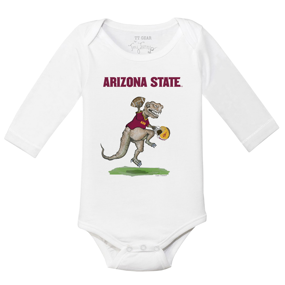 Arizona State Sun Devils TT Rex Long-Sleeve Snapper