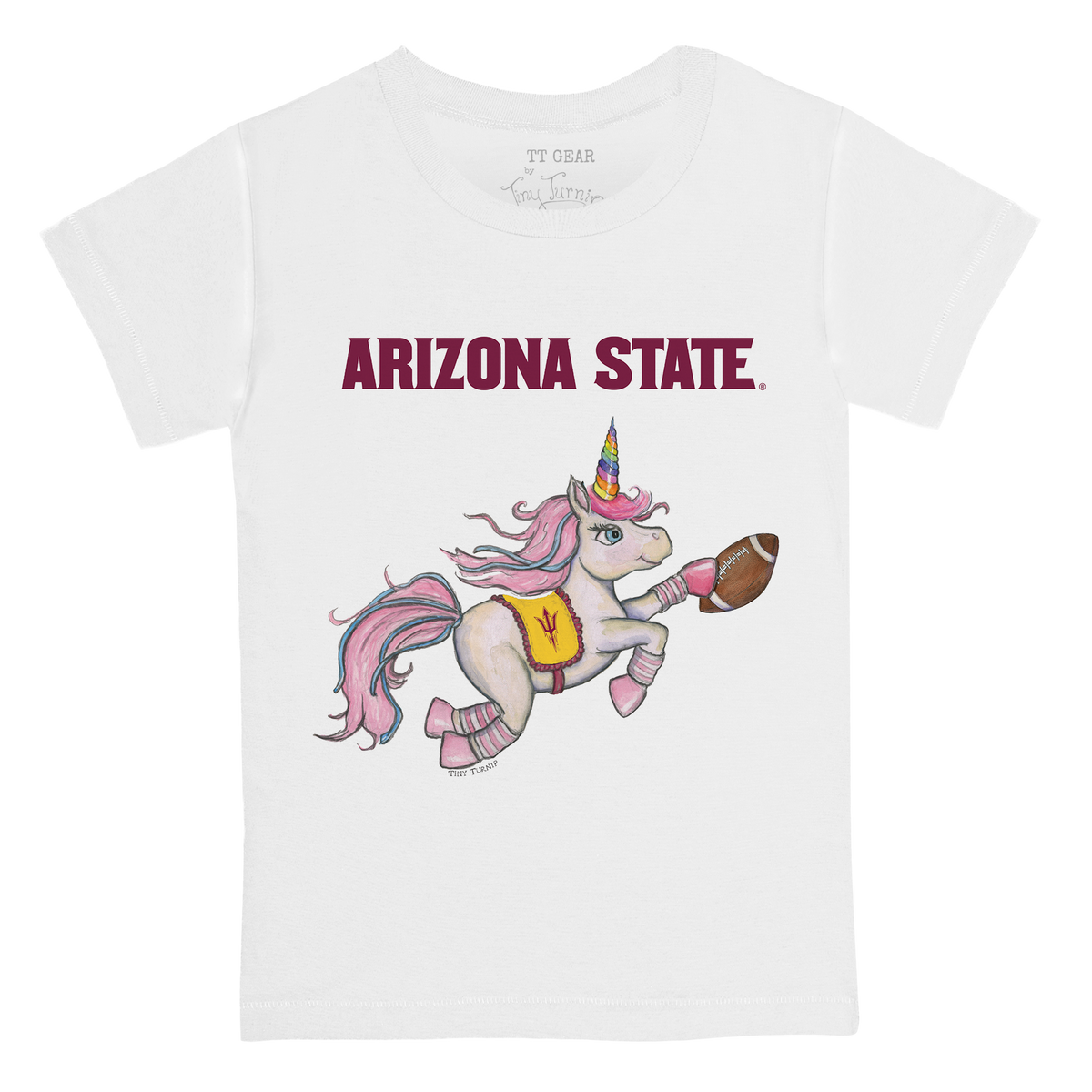 Arizona State Sun Devils Unicorn Kid's Tee Shirt