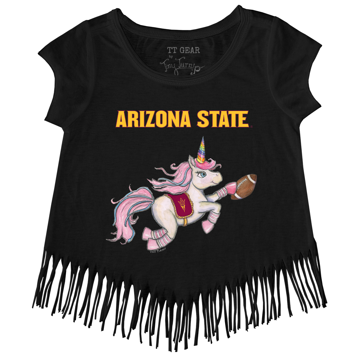 Arizona State Sun Devils Unicorn Fringe Tee