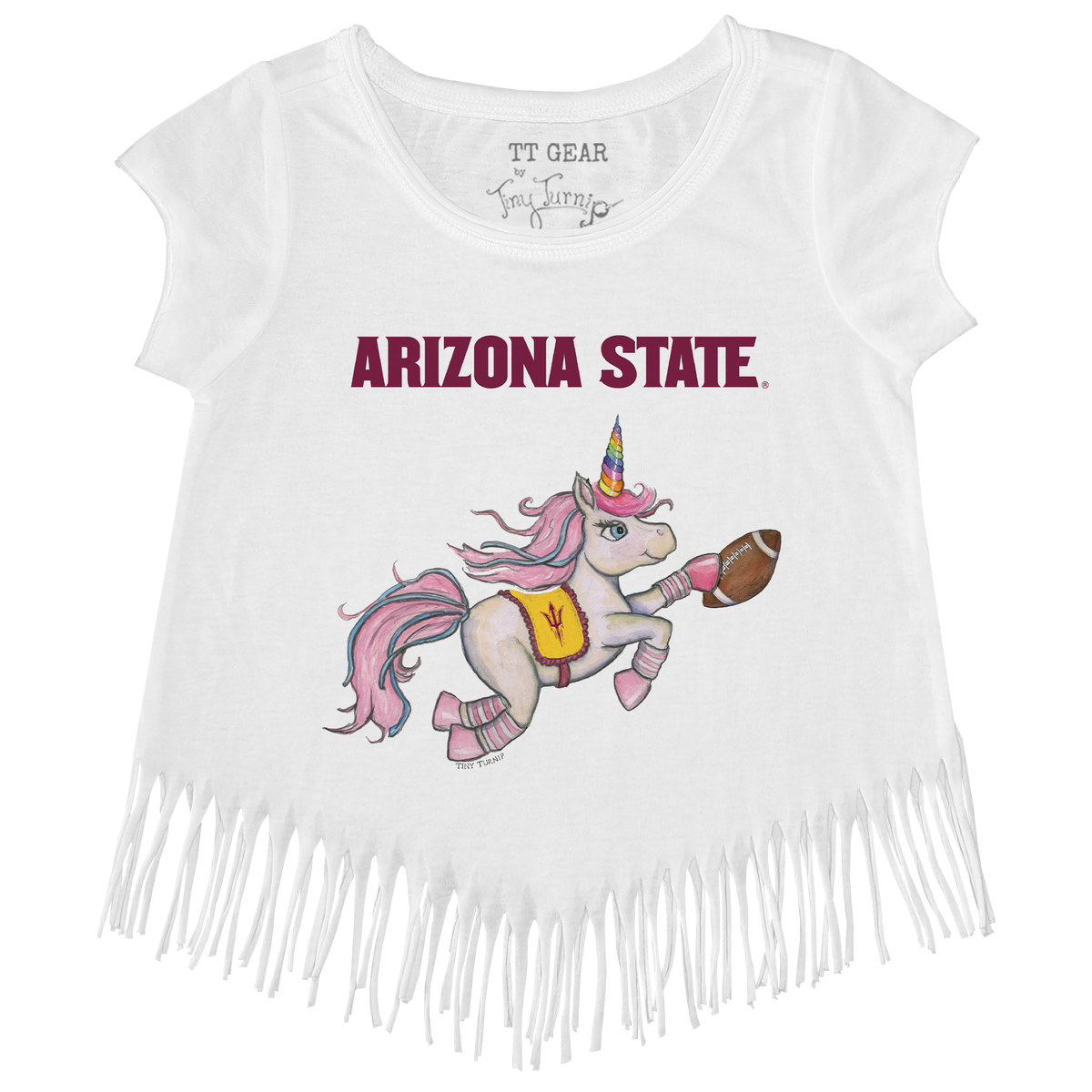 Arizona State Sun Devils Unicorn Fringe Tee