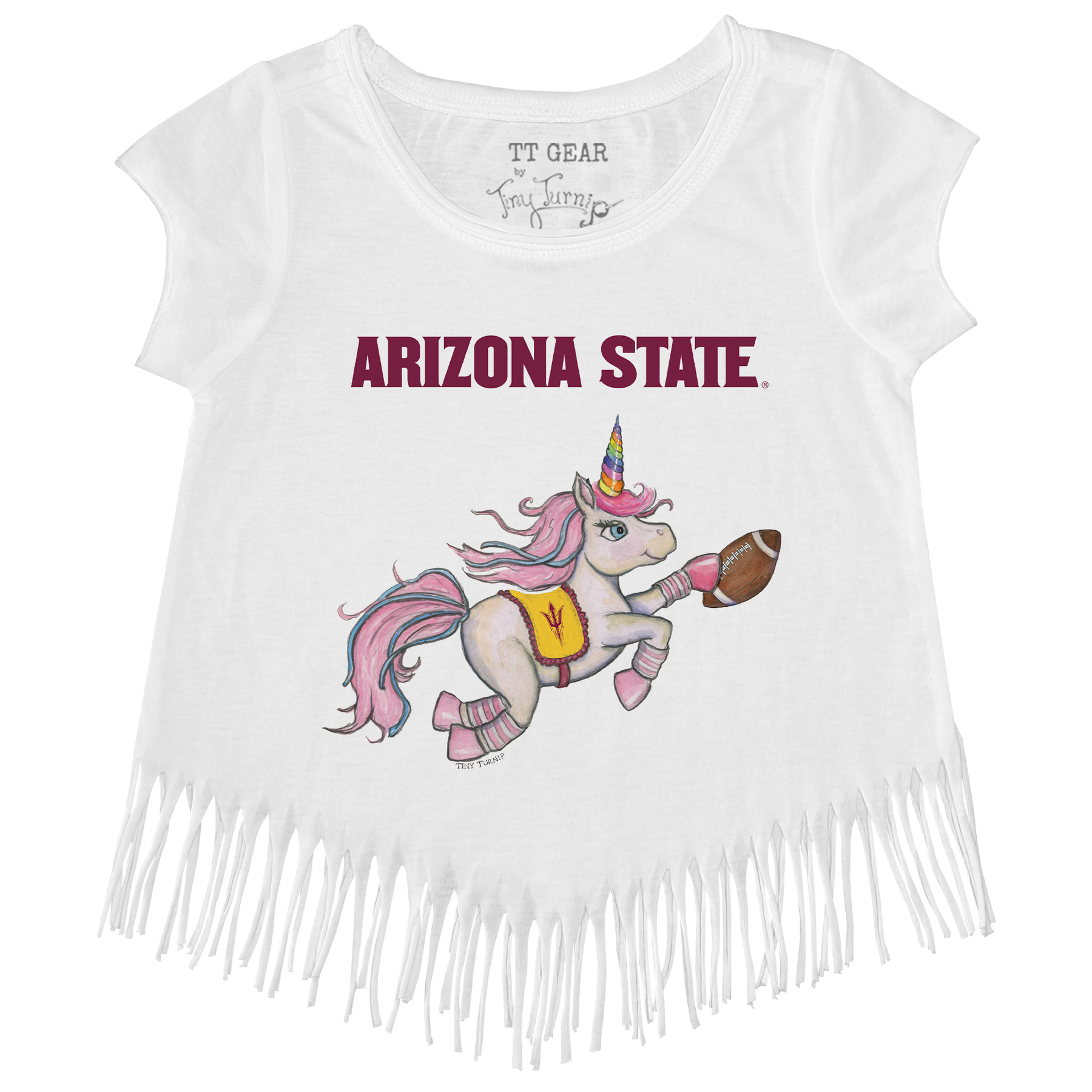 Arizona State Sun Devils Unicorn Fringe Tee