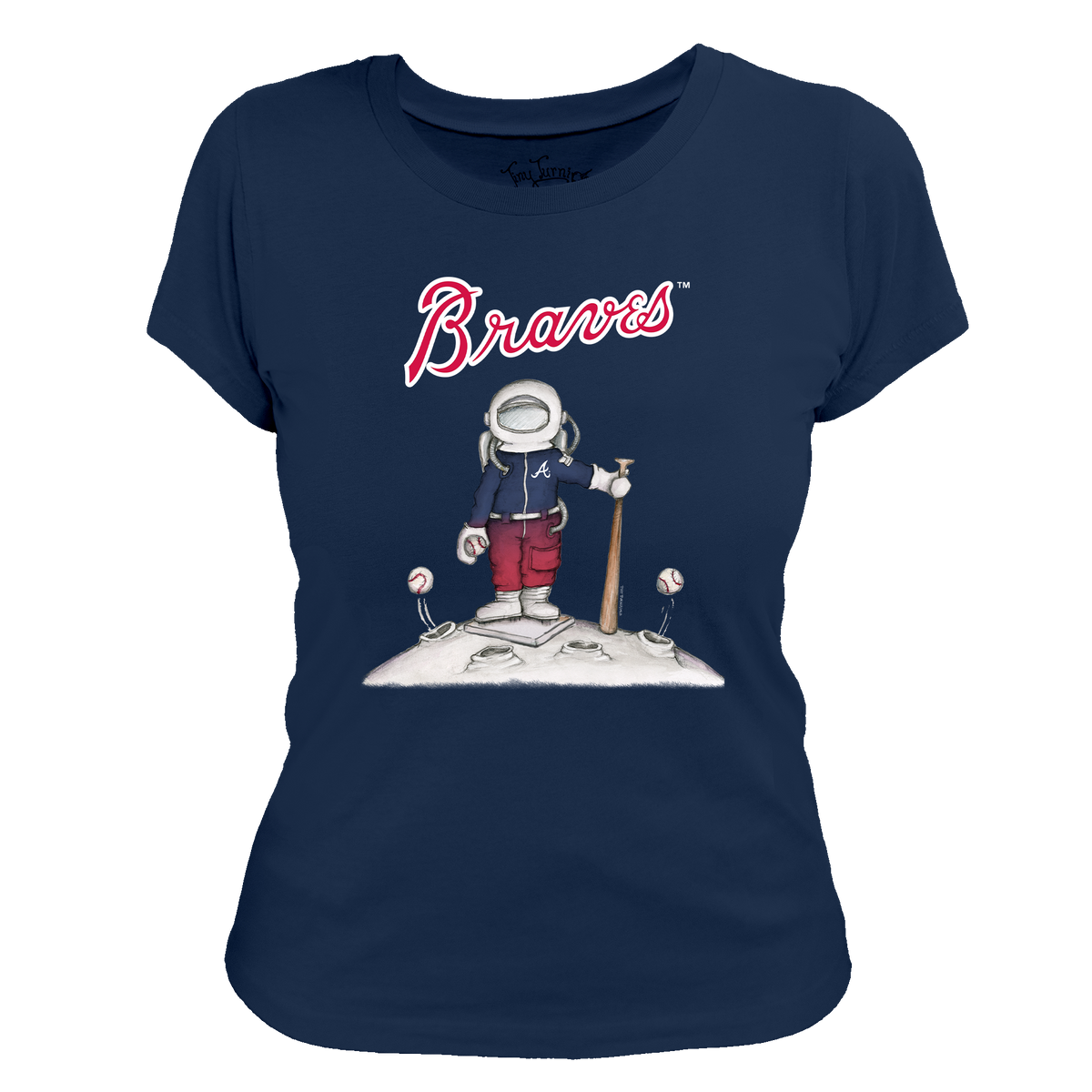 Atlanta Braves Astronaut Tee Shirt