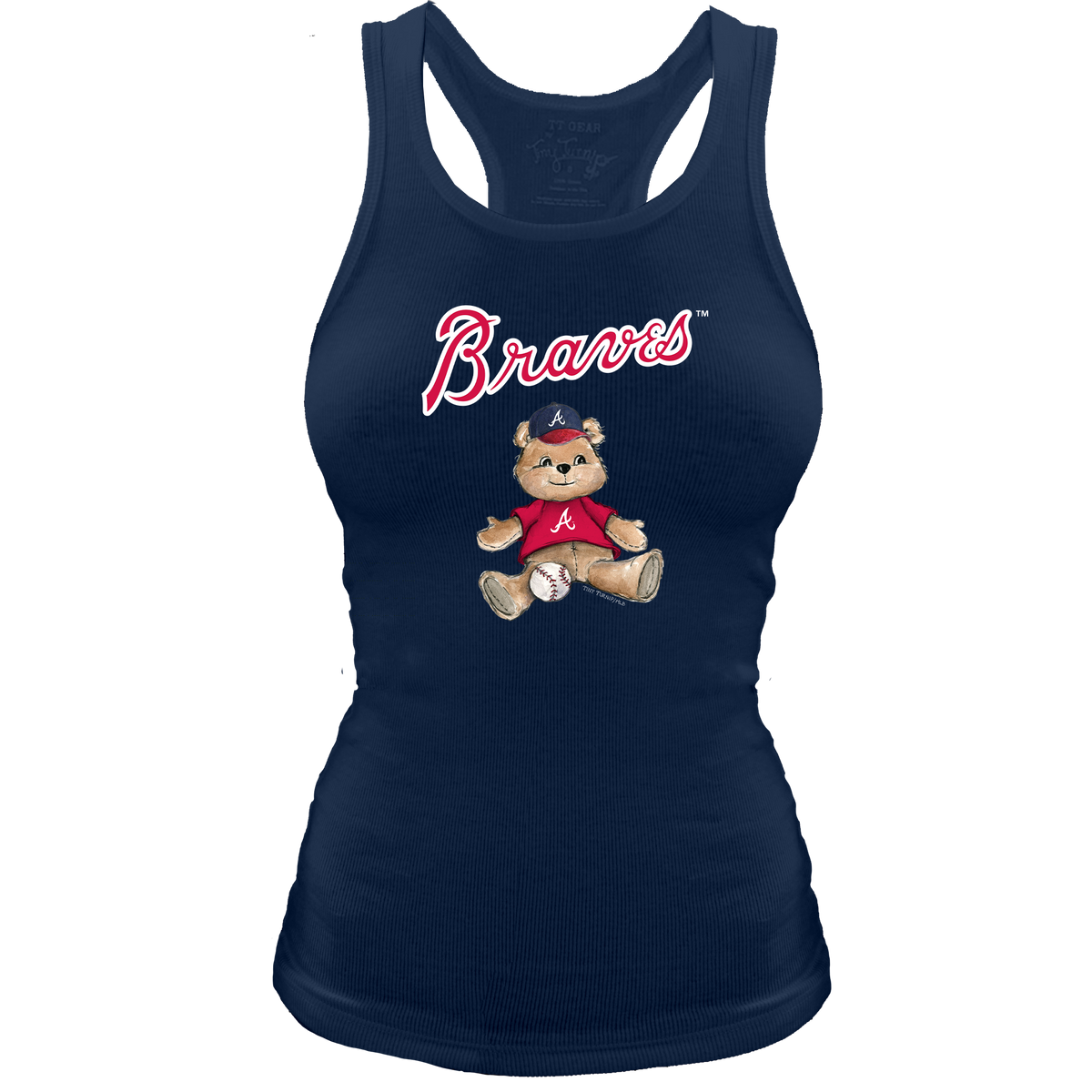 Atlanta Braves Teddy Classic Tank - Tiny Turnip
