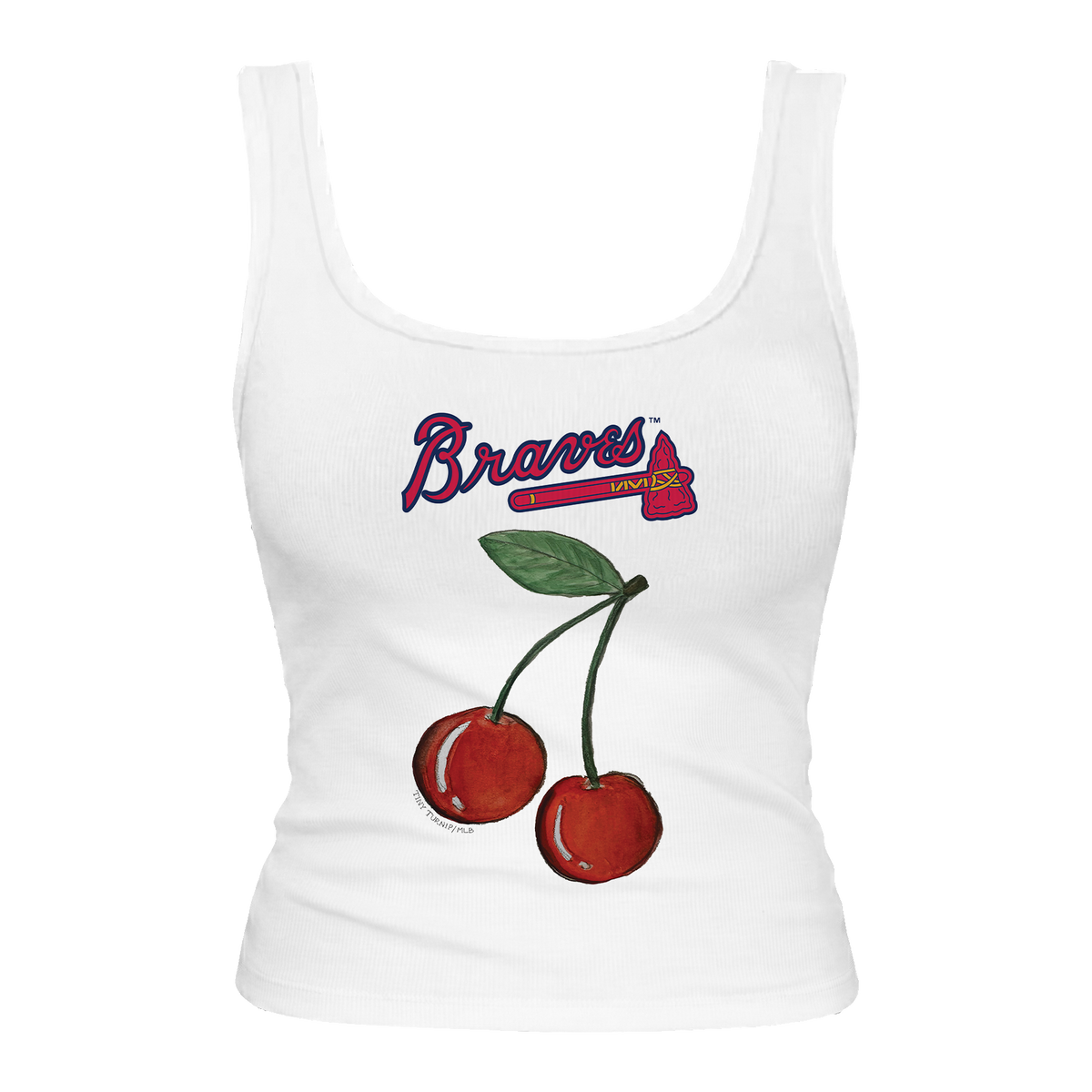 Atlanta Braves Cherry Emmy Tank