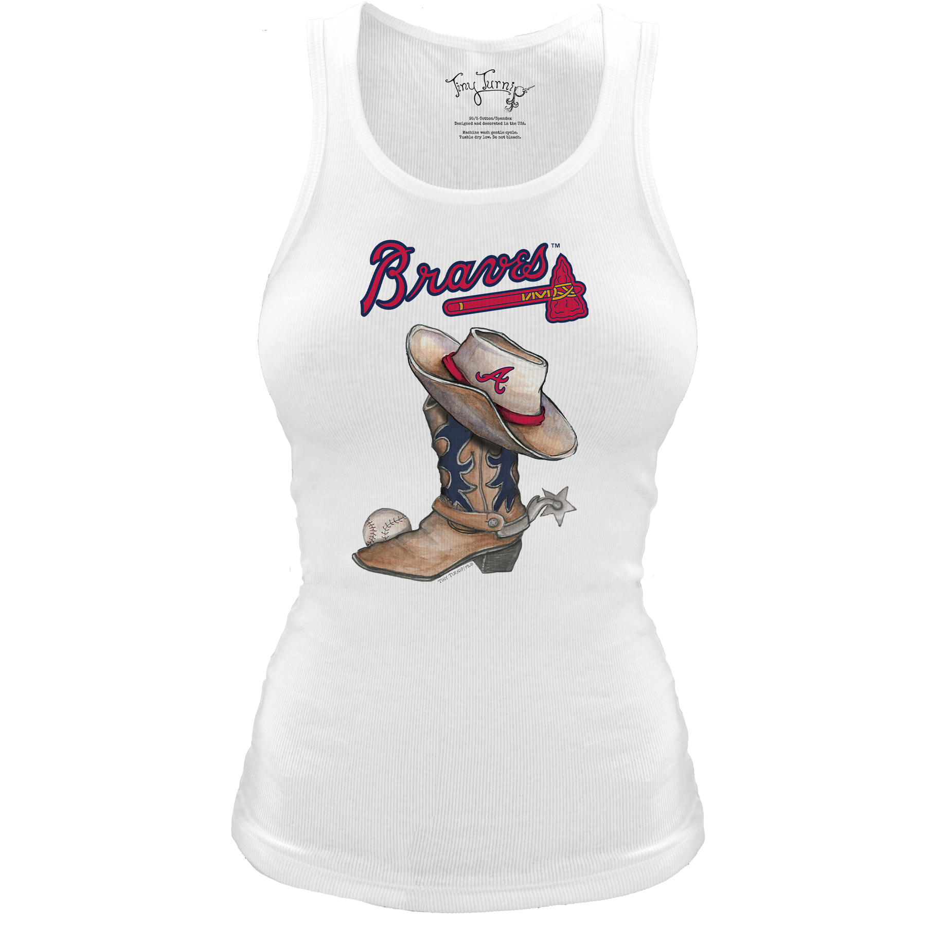 Atlanta Braves Cowboy Boot Classic Tank