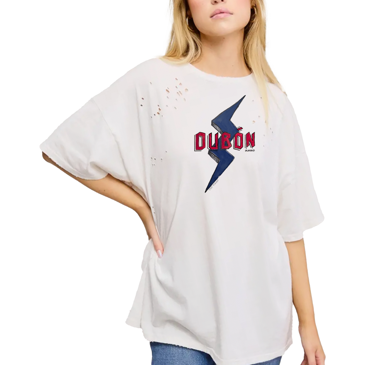 VIP Atlanta Braves Postseason '26 Rocker Distressed Tee
