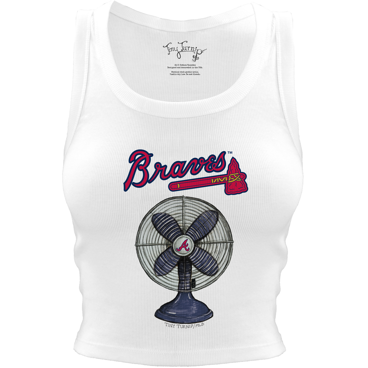 Atlanta Braves Fan Crop Tank