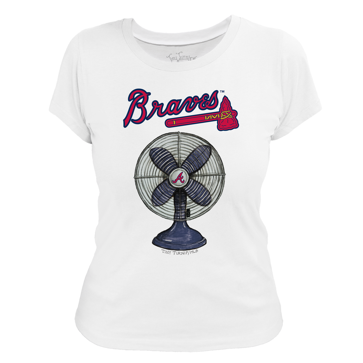 Atlanta Braves Fan Women's Tee Shirt