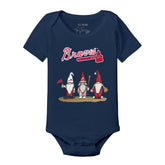 Atlanta Braves Gnomes Short Sleeve Snapper