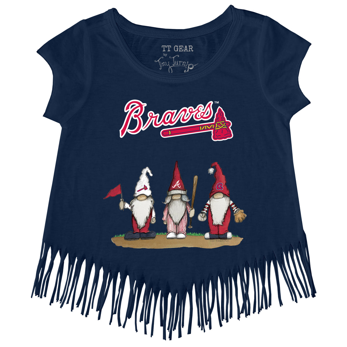 Atlanta Braves Gnomes Fringe Tee