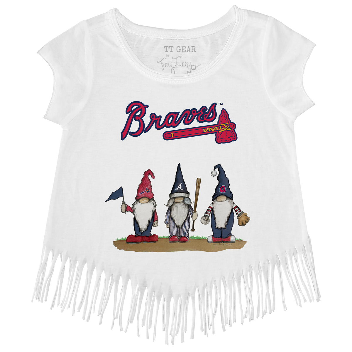 Atlanta Braves Gnomes Fringe Tee