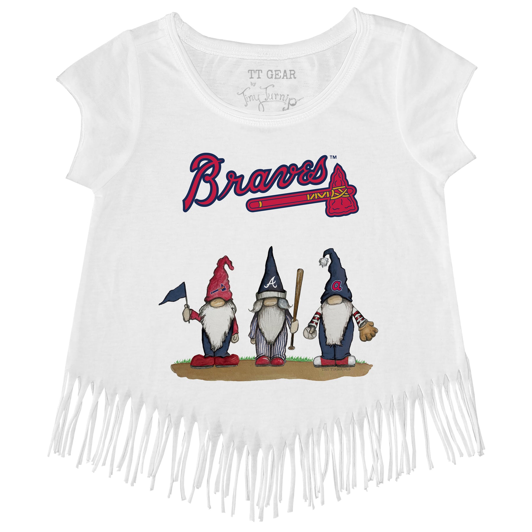 Atlanta Braves Gnomes Fringe Tee