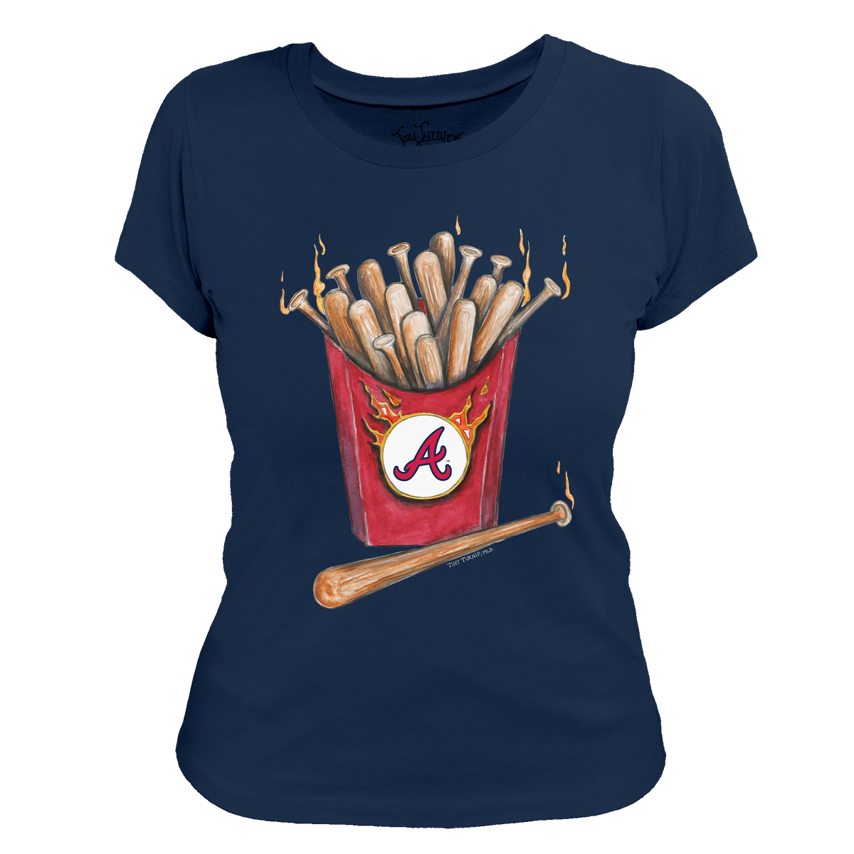 Atlanta Braves Hot Bats Tee Shirt