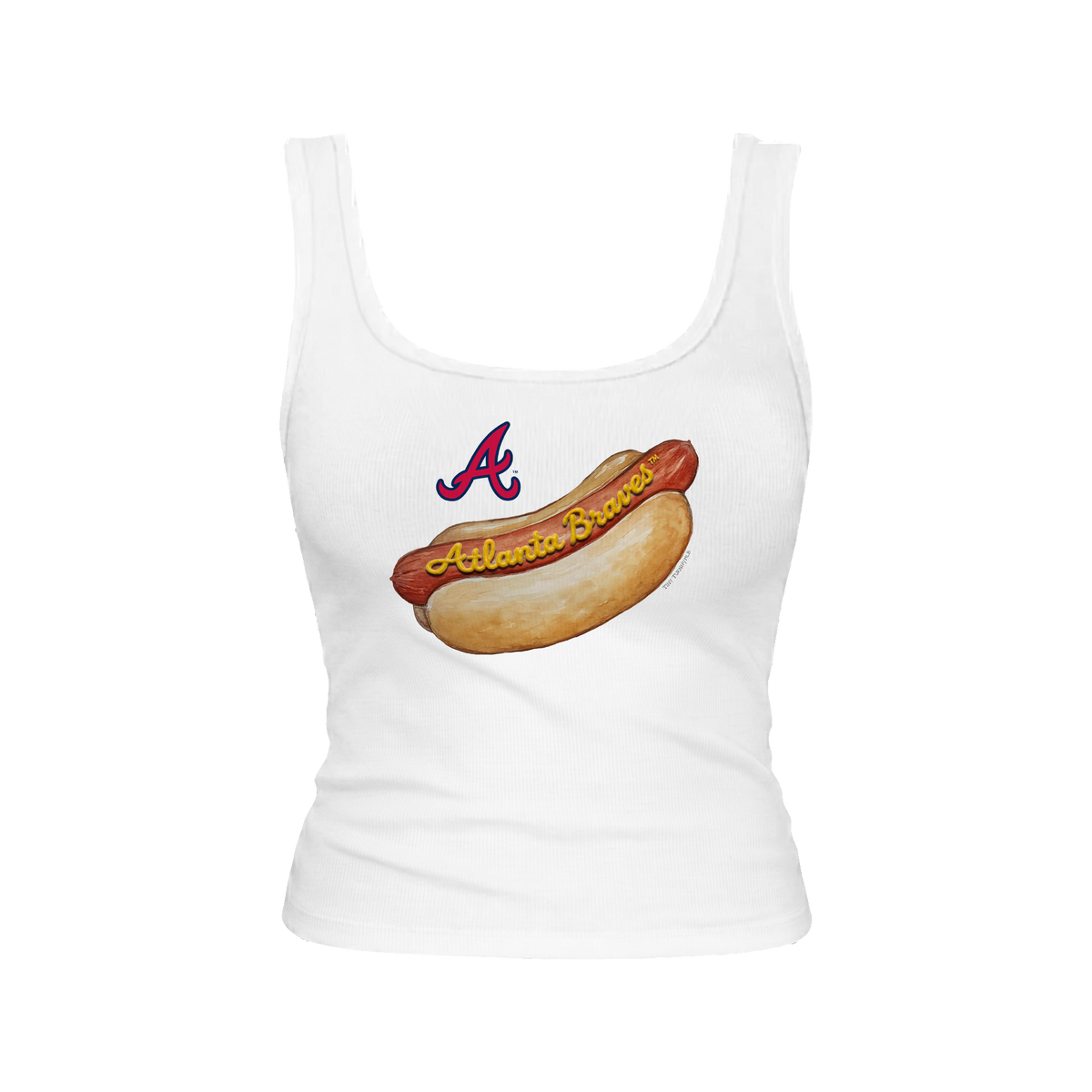 Atlanta Braves Hot Dog Emmy Tank