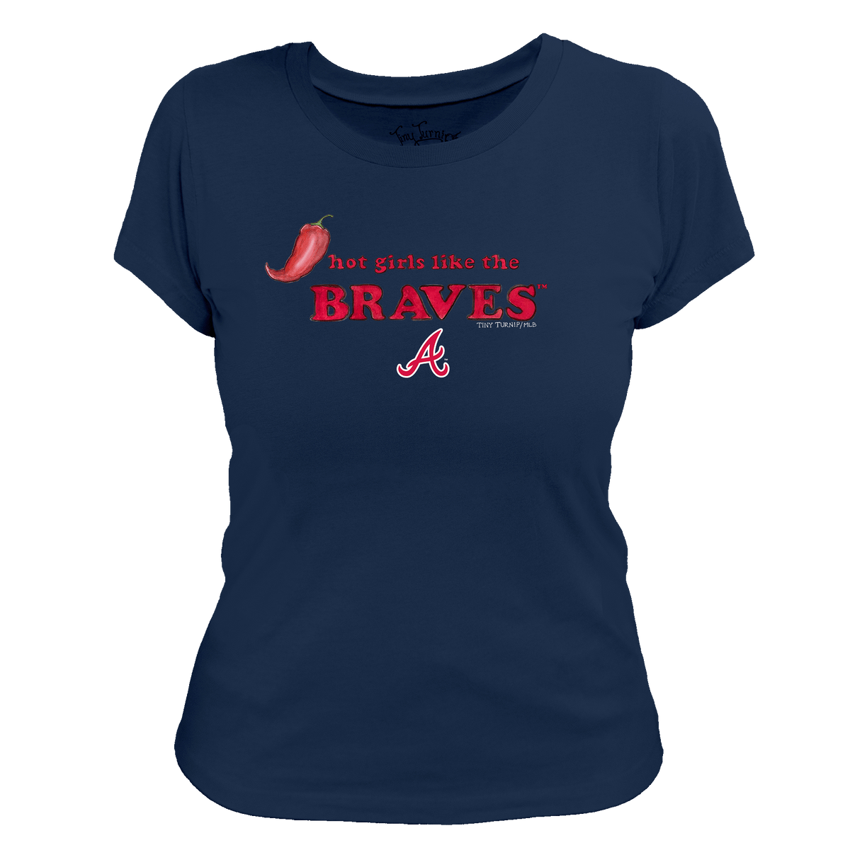 Atlanta Braves Hot Girls Women's Tee Shirt