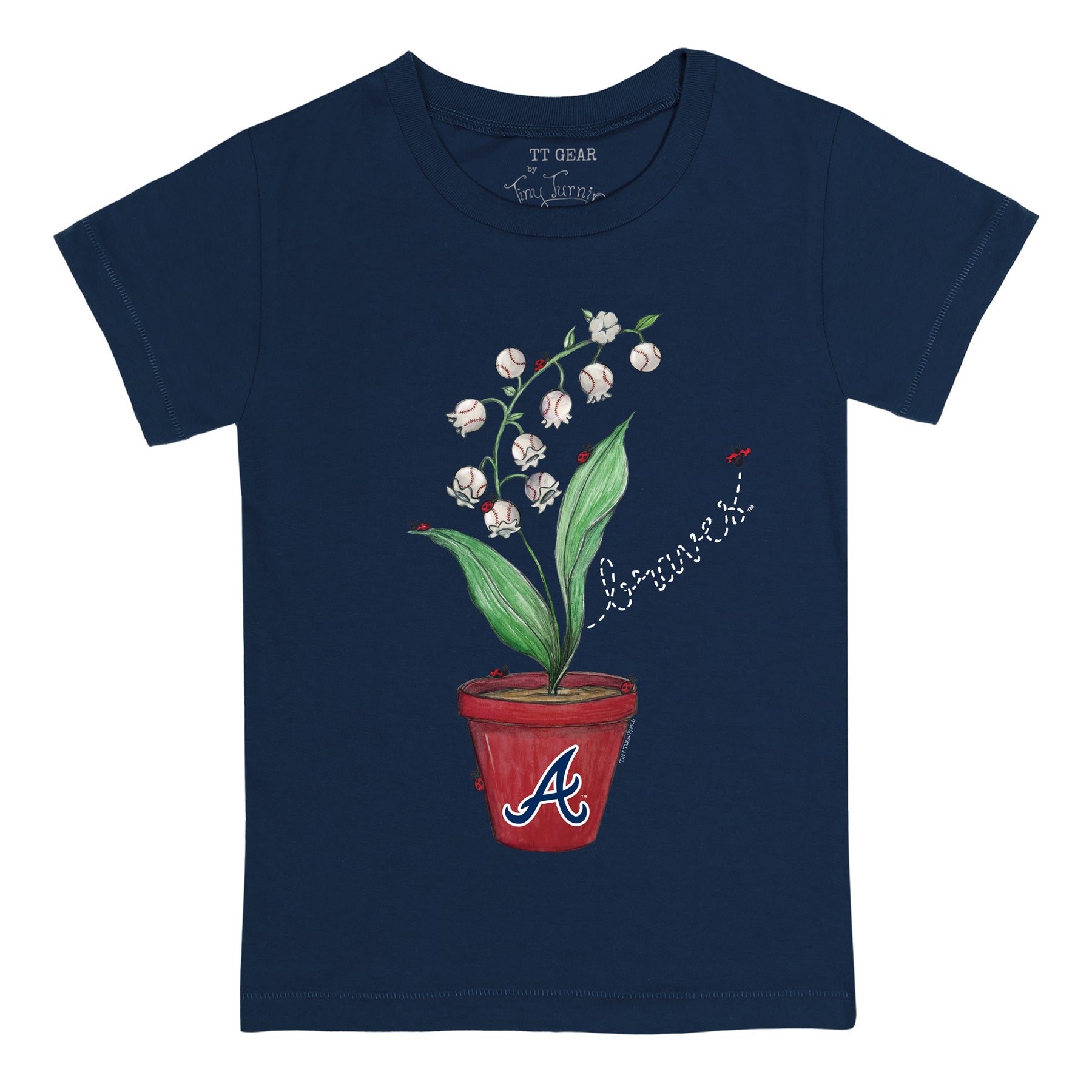 Atlanta Braves Ladybug Tee Shirt