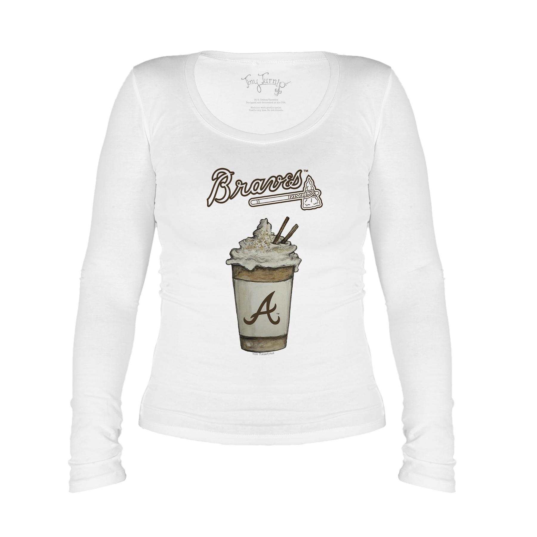 Atlanta Braves Latte Legend Long Sleeve