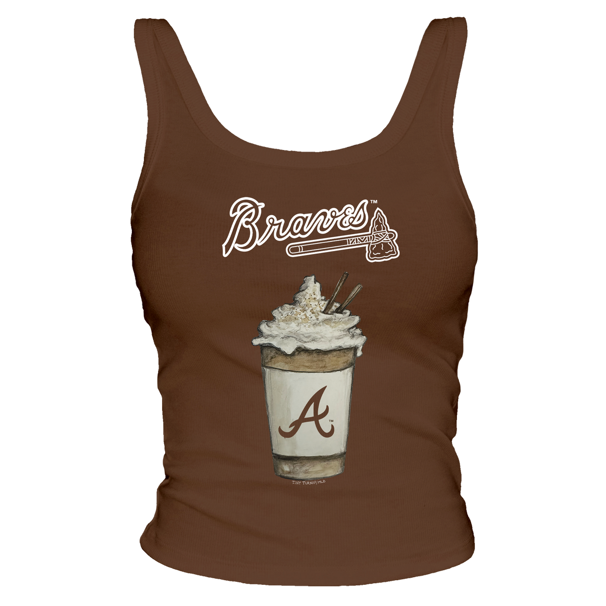 Atlanta Braves Latte Tank