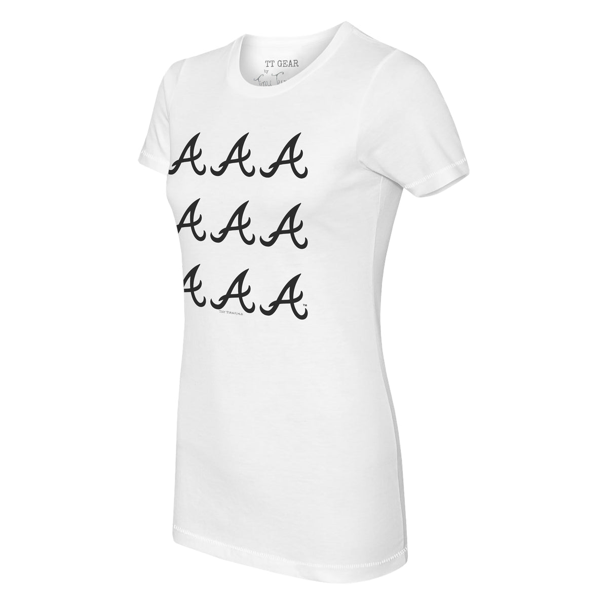 Atlanta Braves Logo Grid Tee Shirt