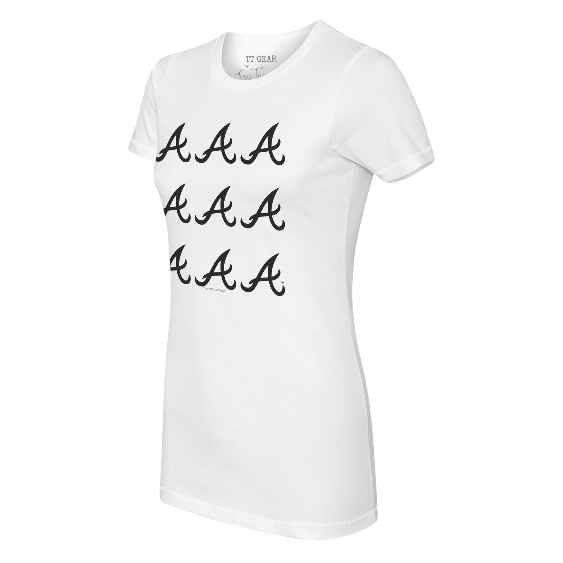 Atlanta Braves Logo Grid Tee Shirt