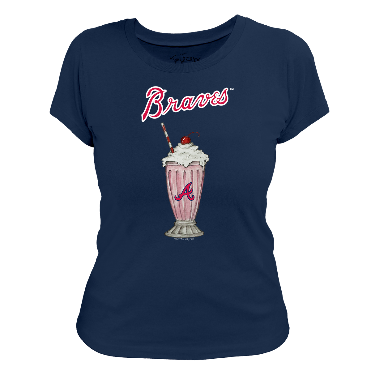 Atlanta Braves Milkshake Women's Tee Shirt