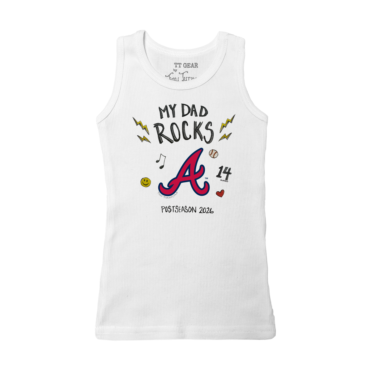 VIP Atlanta Braves Postseason '26 Kid's Tank