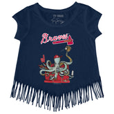 Atlanta Braves Octopus Fringe Tee
