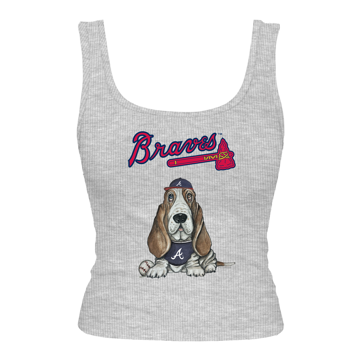 Atlanta Braves Puddy Emmy Tank