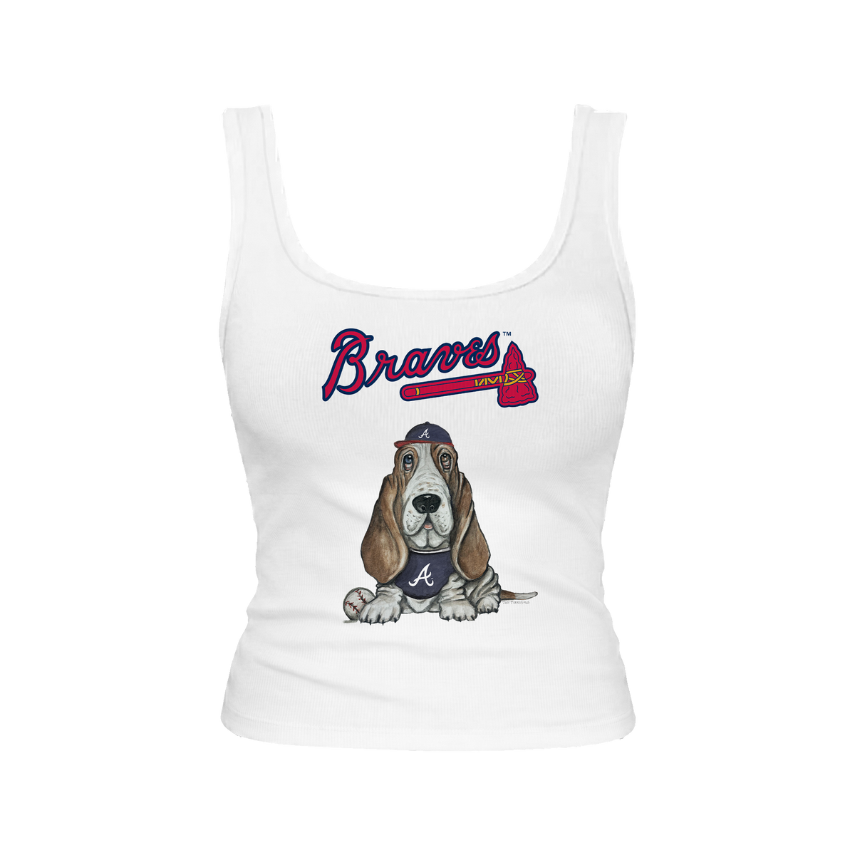 Atlanta Braves Puddy Emmy Tank
