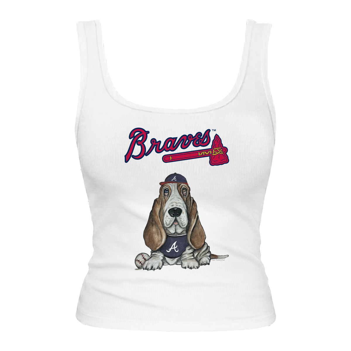 Atlanta Braves Puddy Emmy Tank