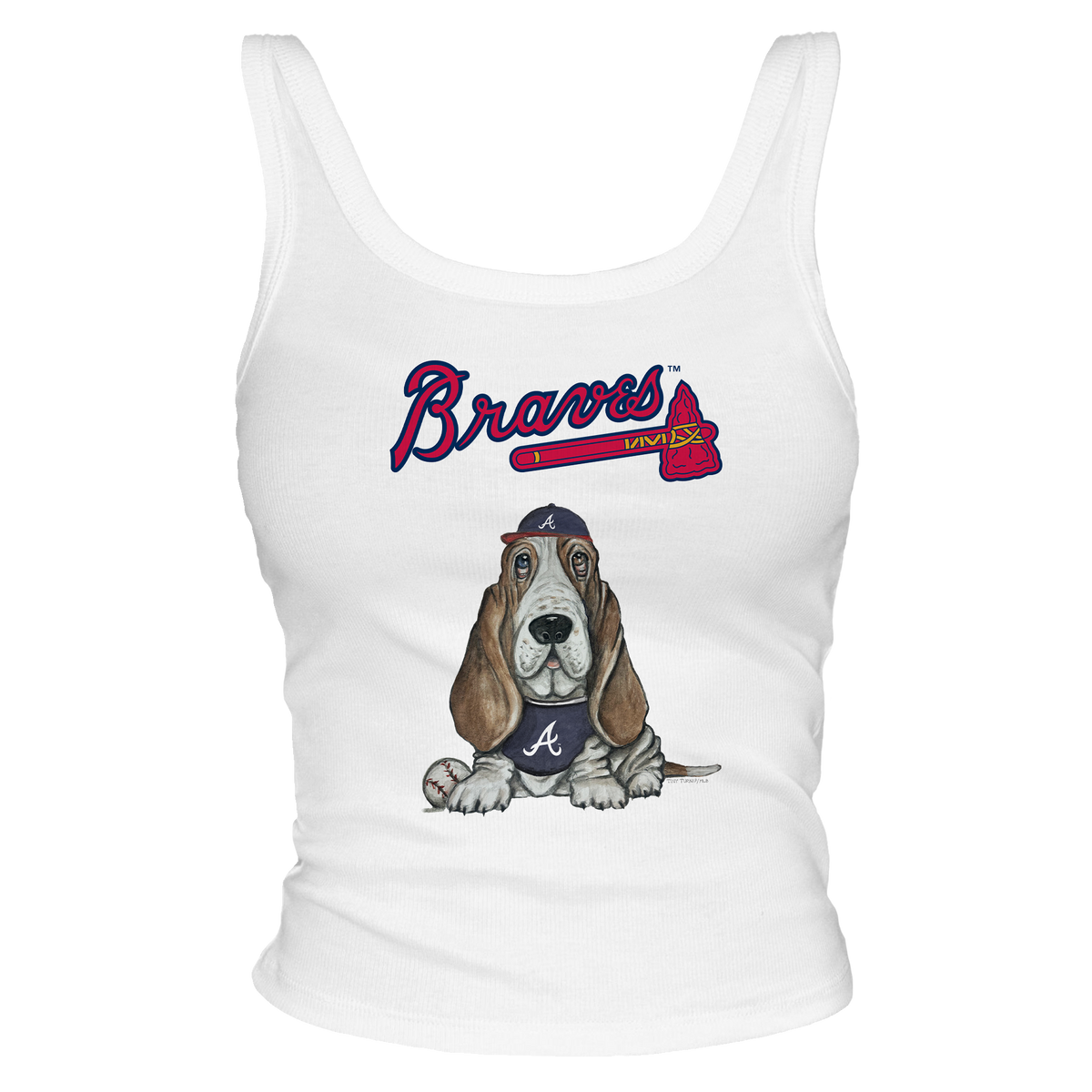 Atlanta Braves Puddy Tank - Tiny Turnip