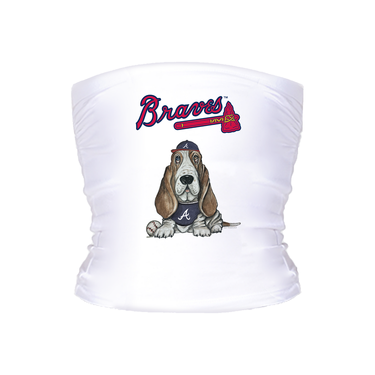 Atlanta Braves Puddy Tube Top - Tiny Turnip