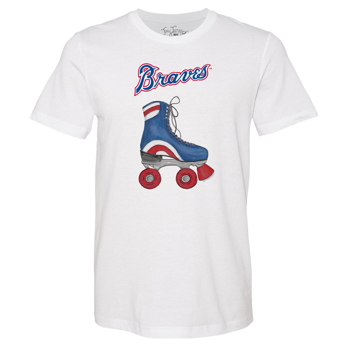 Atlanta Braves Retro Skate Unisex Tee Shirt