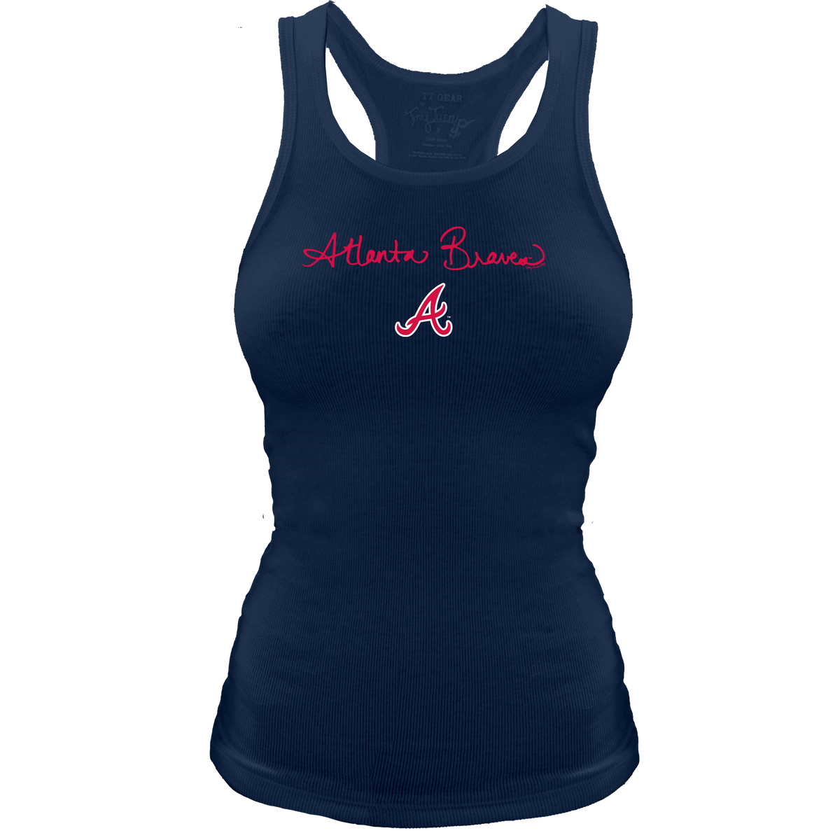 Atlanta Braves Logo Script Classic Tank - Tiny Turnip