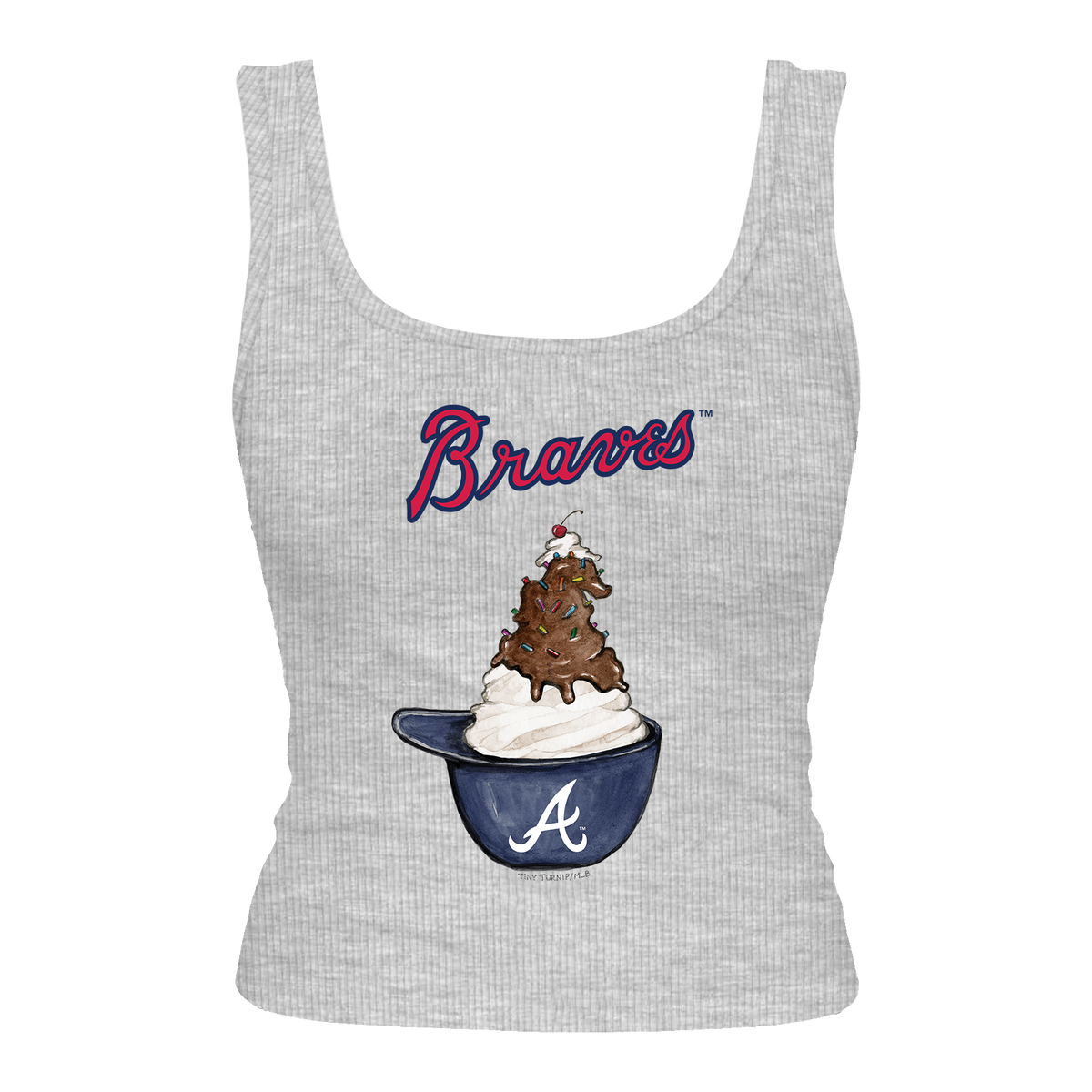 Atlanta Braves Sundae Helmet Emmy Tank