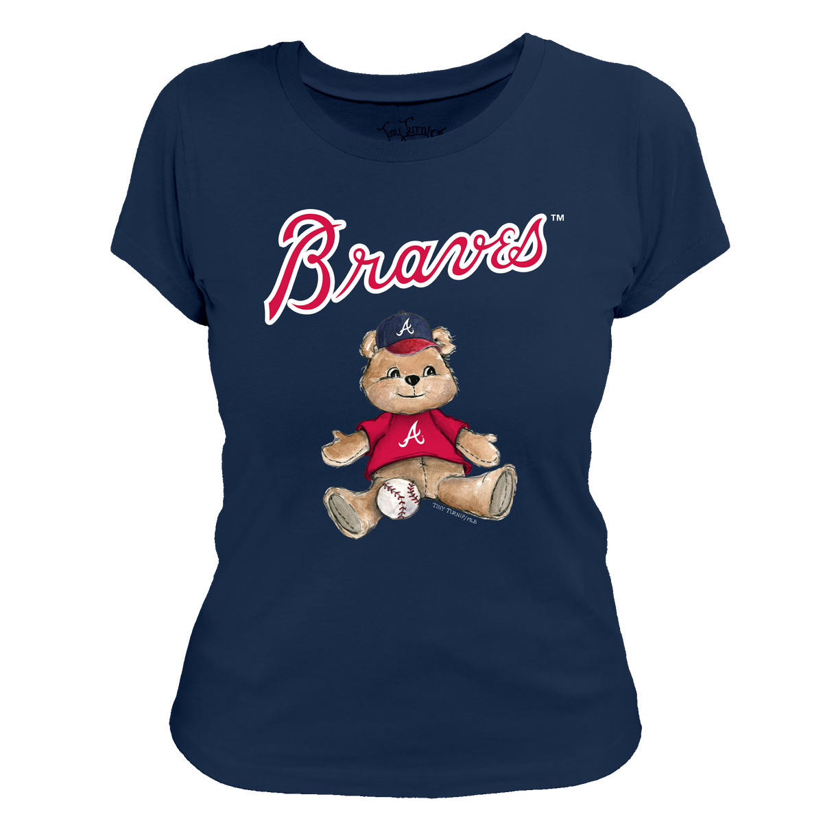 Atlanta Braves Teddy Women's Tee Shirt