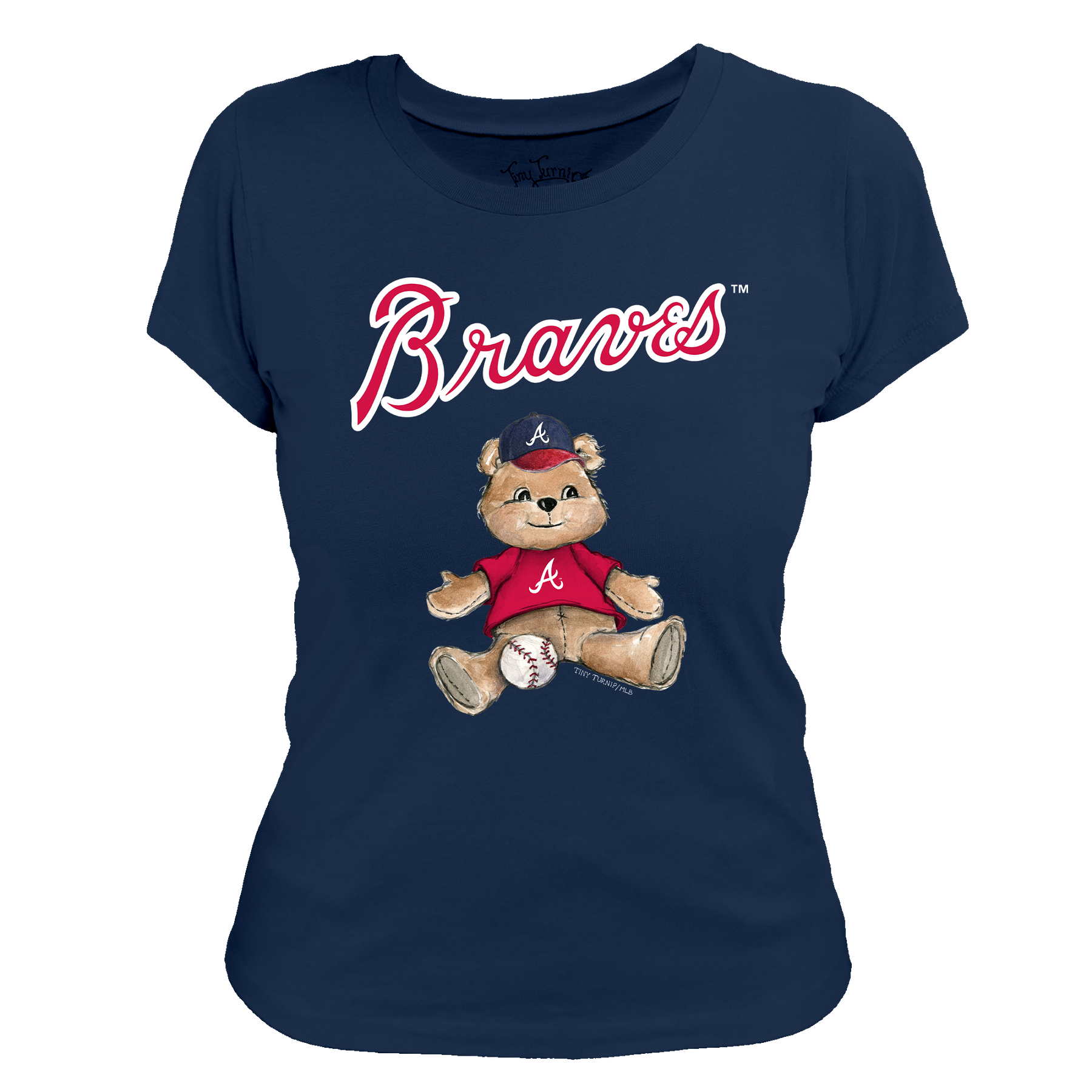 Atlanta Braves Boy Teddy Women's Tee Shirt